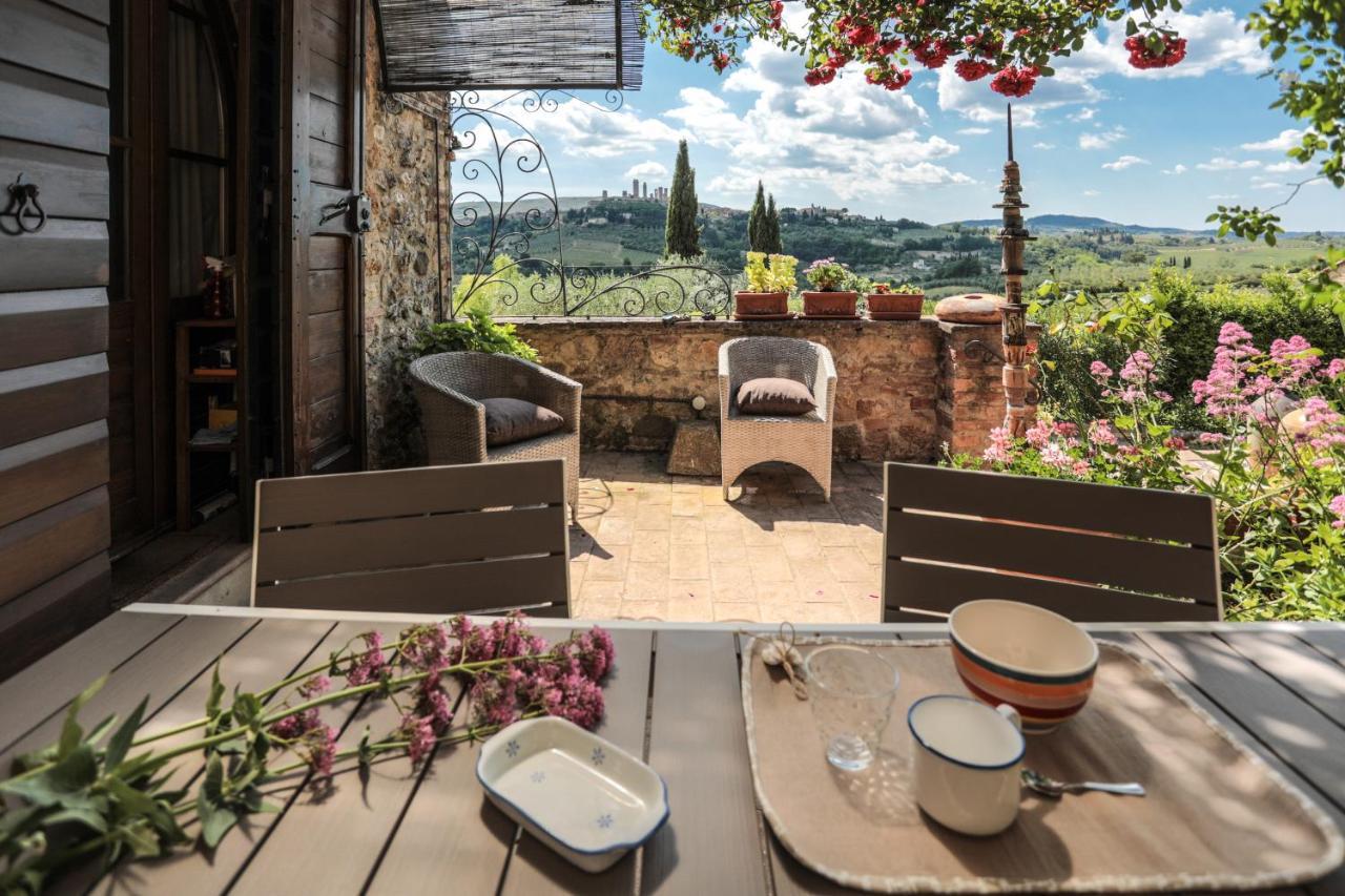 Villa Le Rose Di Montagnana San Gimignano Exterior foto